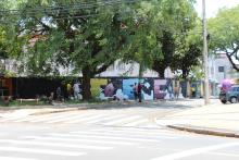 Esquina da ruas Bernardo de Souza Campos com a Padre João Garcia, no bairro Ponte Preta em Campinas