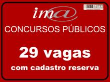 Concursos IMA 2015